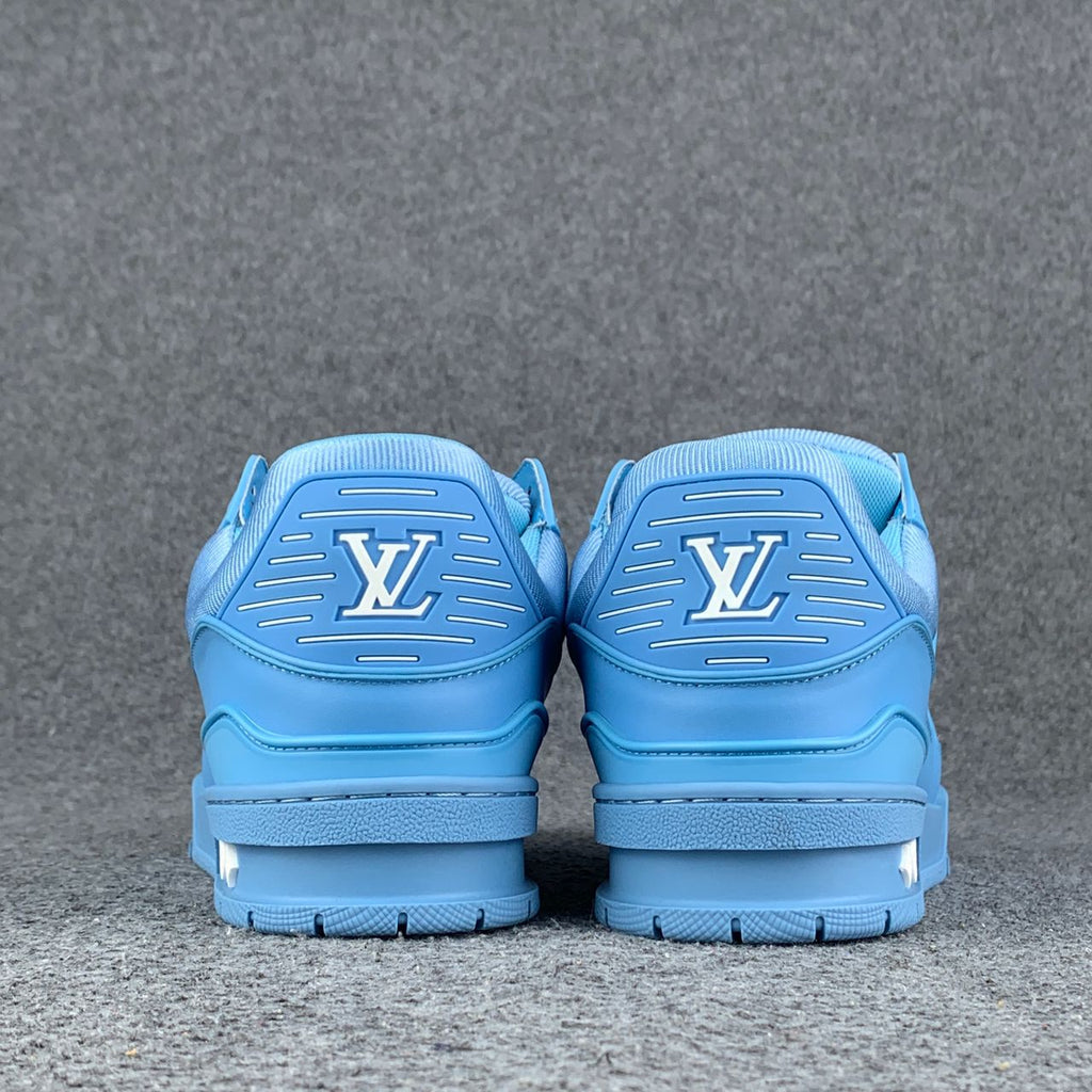 LV Trainer 'Embossed Monogram - Blue'