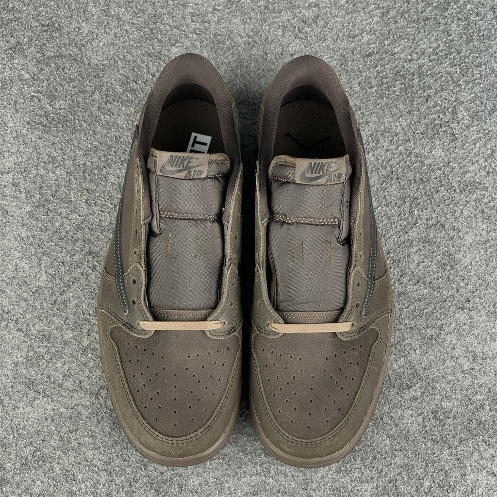 Travis Scott x Air Jordan 1 Retro Low OG SP 'Velvet Brown' (B Grade Version)