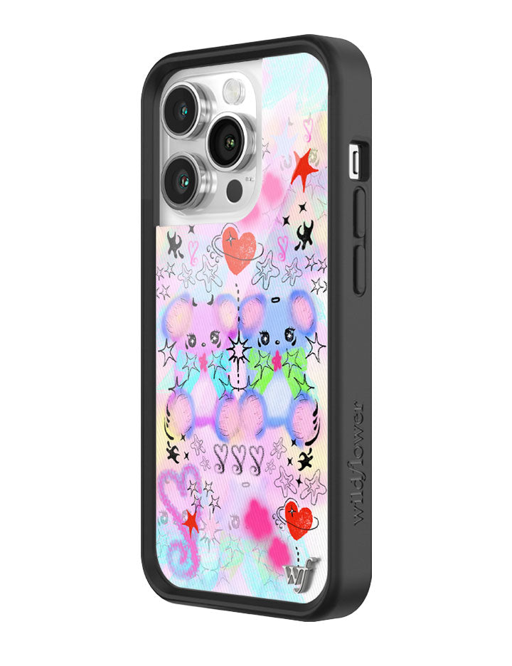 Cotton Candy Teddies iPhone Case