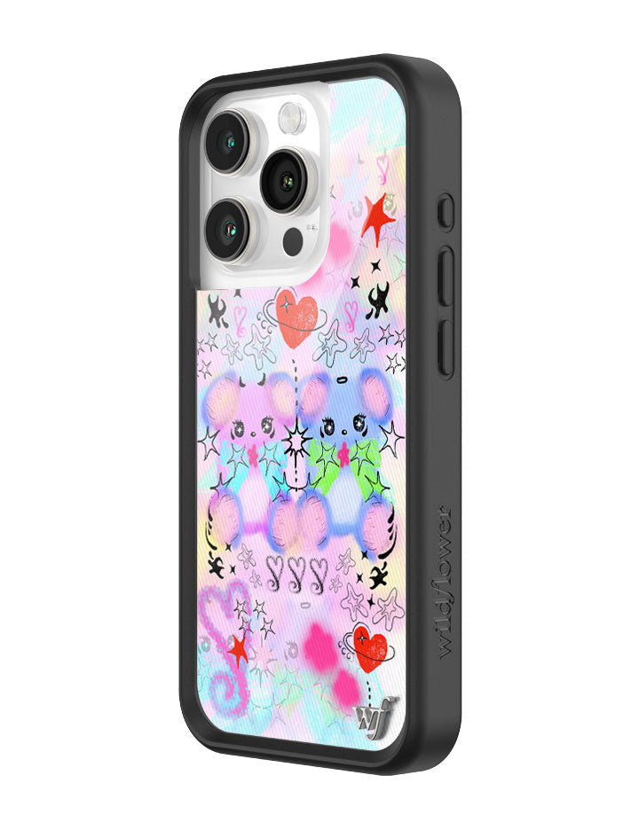 Cotton Candy Teddies iPhone Case