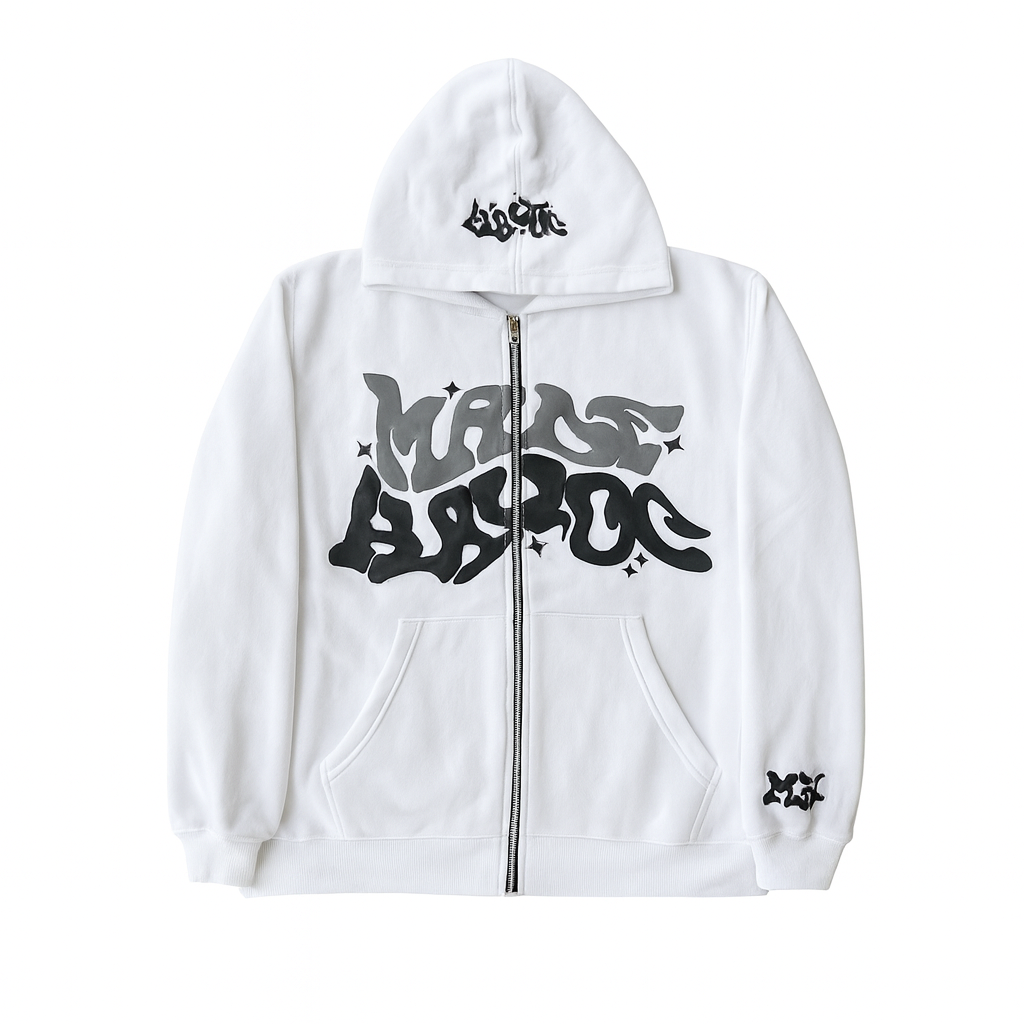 Y2K Zip Up Hoodie
