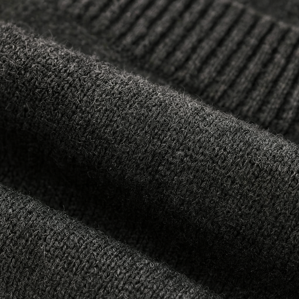 Oversized Knit Striped Sweater