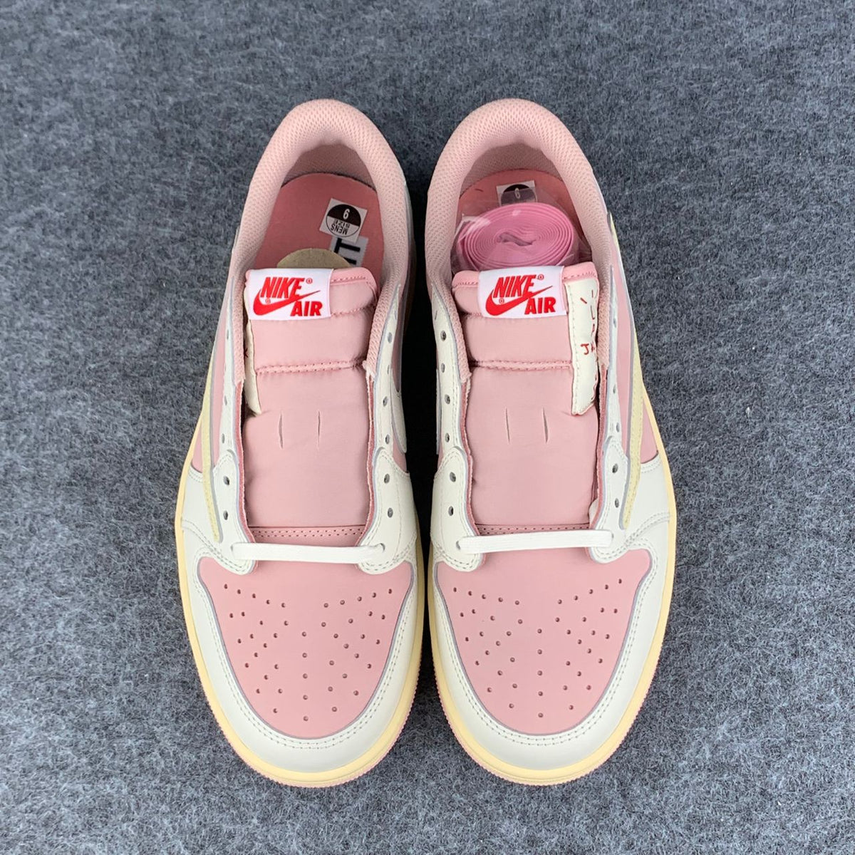 Travis Scott x Air Jordan 1 Low OG SP 'Sail Shy Pink'