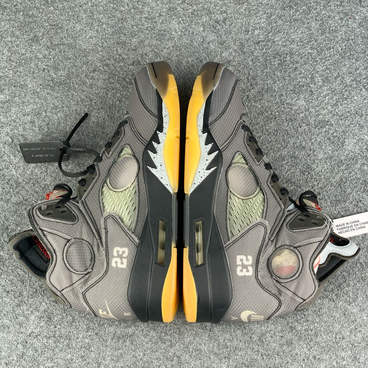 Off-White x Air Jordan 5 Retro SP 'Muslin'