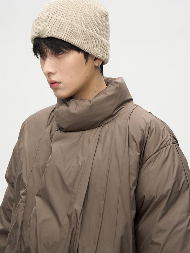 77F7GHT Overlapped Puffer Jacket