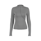 Y2K Turtleneck Long Sleeve Shirt