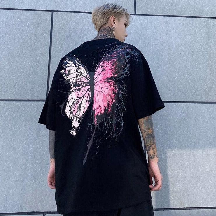 Splattered Butterfly Tee