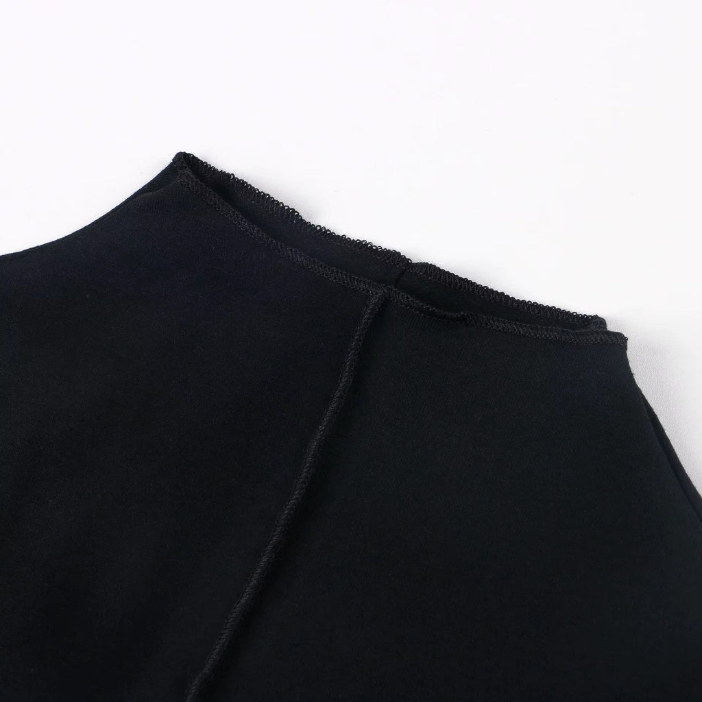 Y2K Turtleneck Long Sleeve Shirt