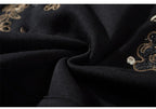 Embroidered Fox Hoodie