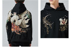 Embroidered Fox Hoodie