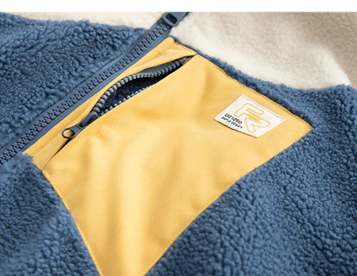 Swirl Fleece Zip Jacket
