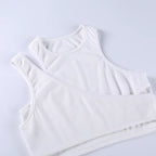 Asymmetrical White Crop Top – Y2K Style
