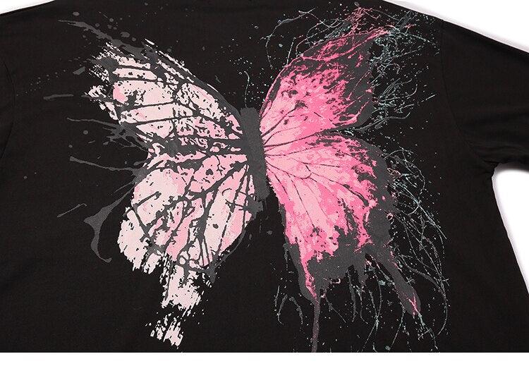 Splattered Butterfly Tee