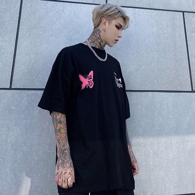 Splattered Butterfly Tee