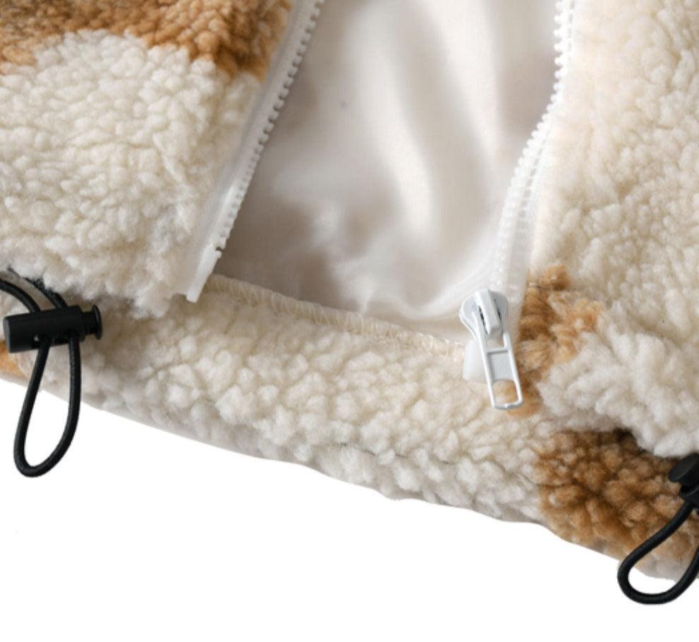 Teddy Bear Hooded Fleece Jacket