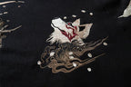 Embroidered Fox Hoodie