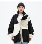 Swirl Fleece Zip Jacket
