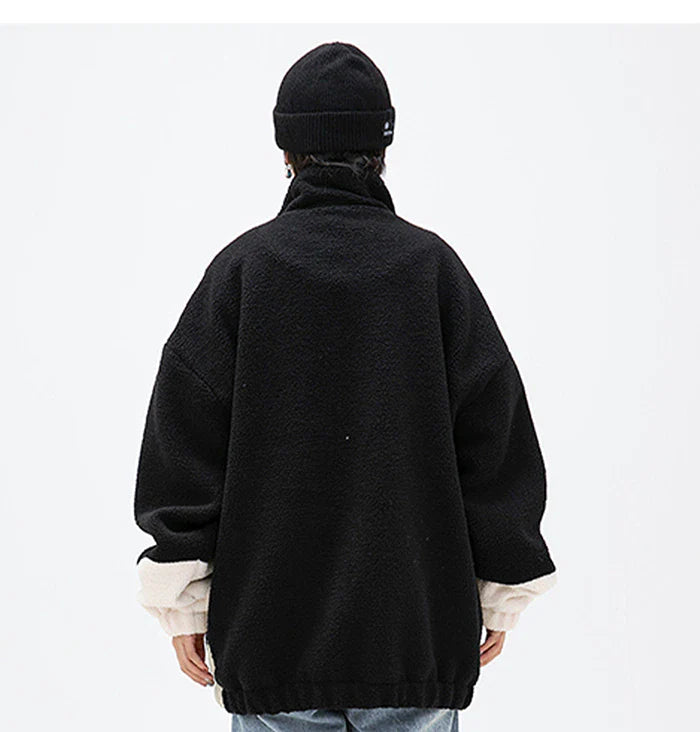 Swirl Fleece Zip Jacket