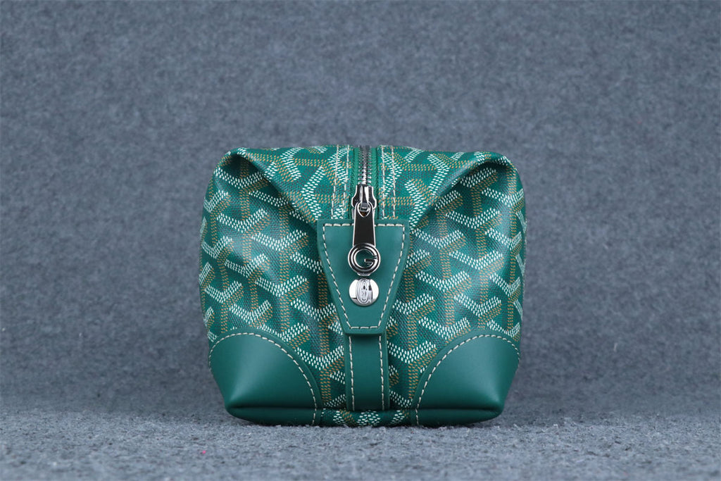 Goyard Boeing 25 Toiletry Bag 'Green'