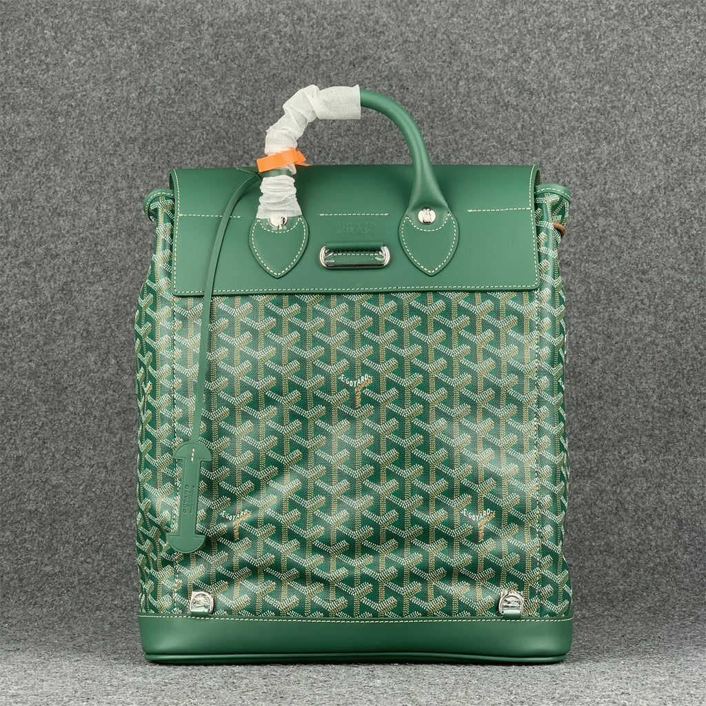 Goyard Alpin Backpack 'Green Goyardine'