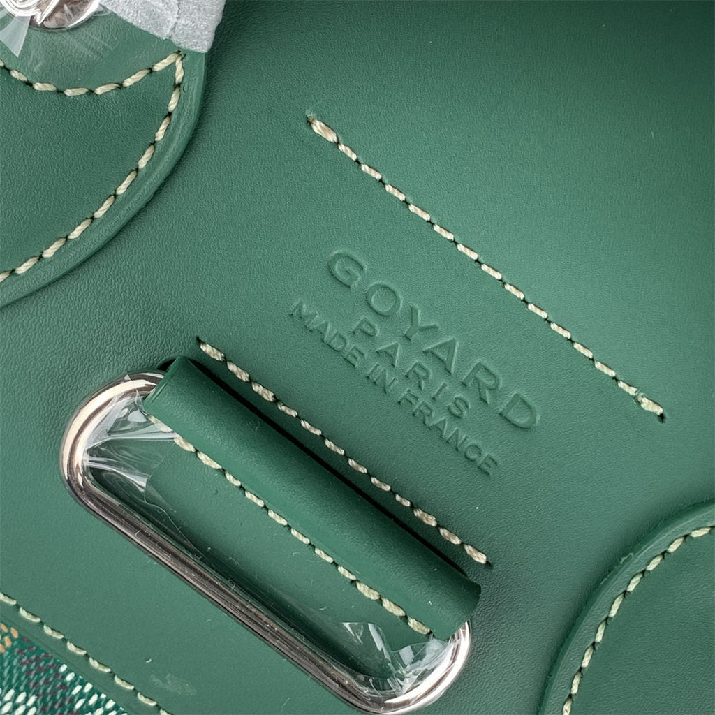 Goyard Alpin Backpack 'Green Goyardine'