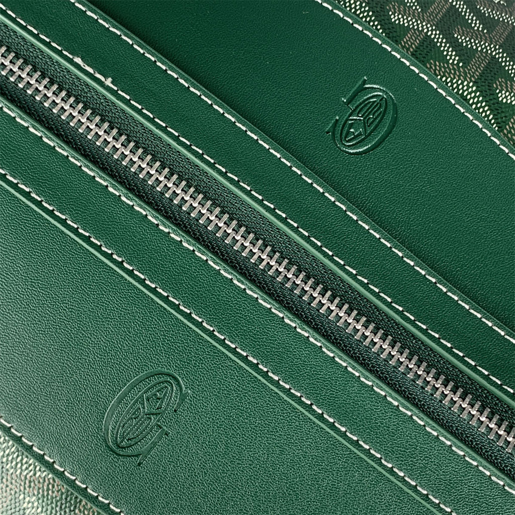 Goyard Boeing 50 Travel Bag 'Green Goyardine'