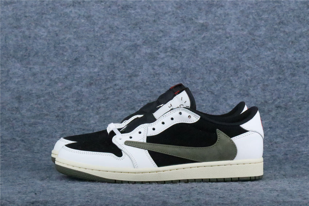 Travis Scott x Wmns Air Jordan 1 Retro Low OG SP 'Olive' (US Warehouse, No QC)