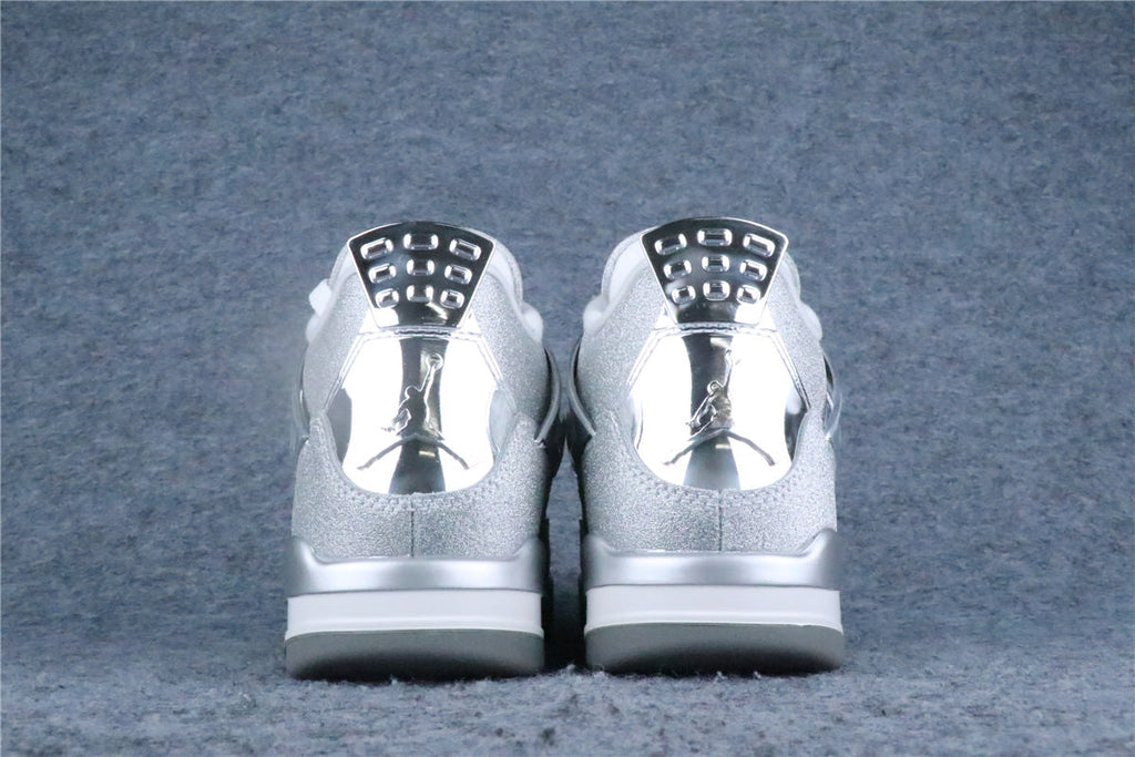 Air Jordan 4 Retro Michael Jackson 'White Glitter Glove'