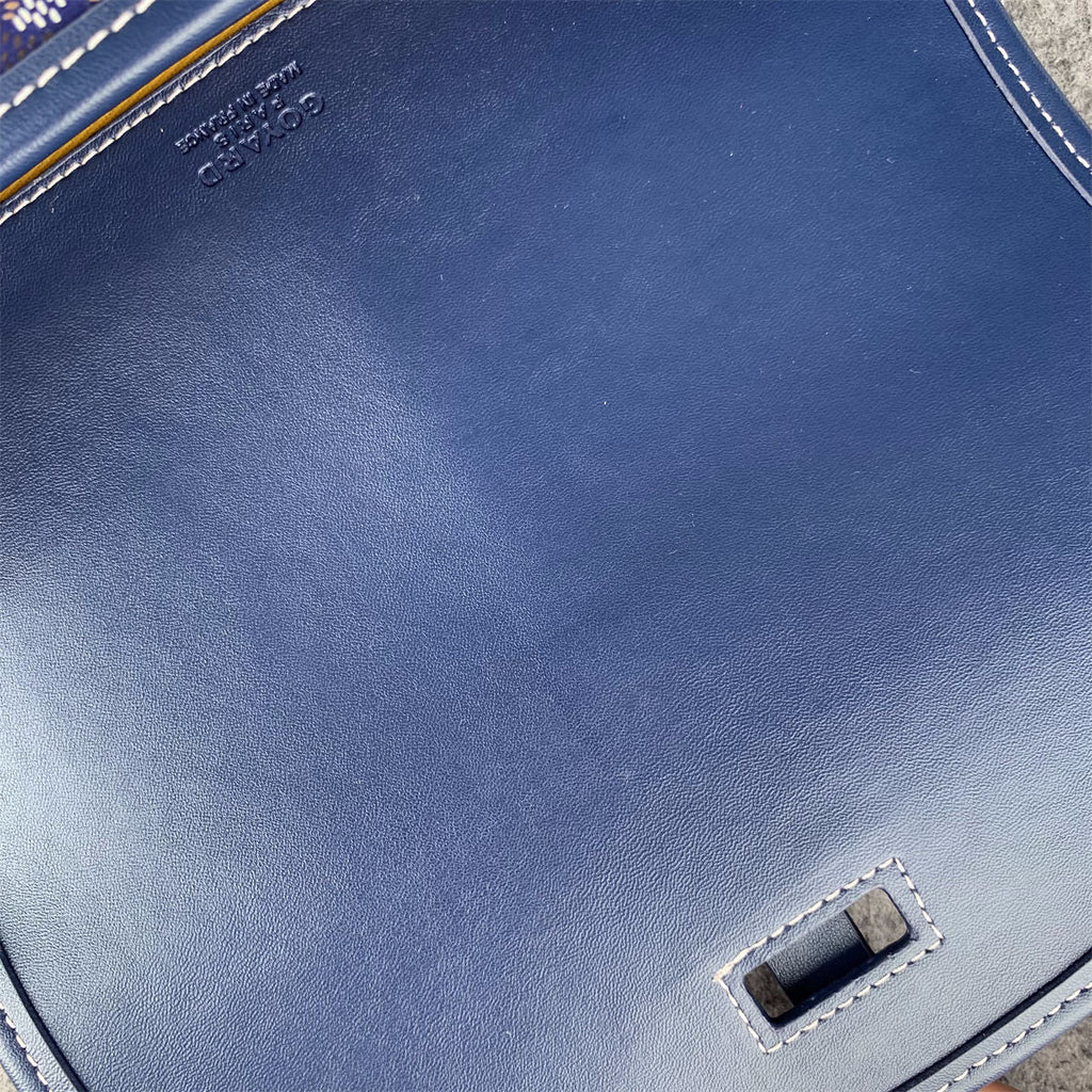 Goyard Belvedere PM 'Navy Blue'