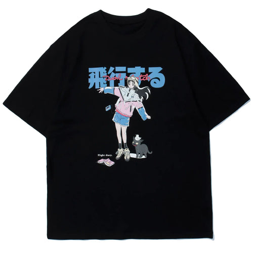 Anime Cat Girl Tee