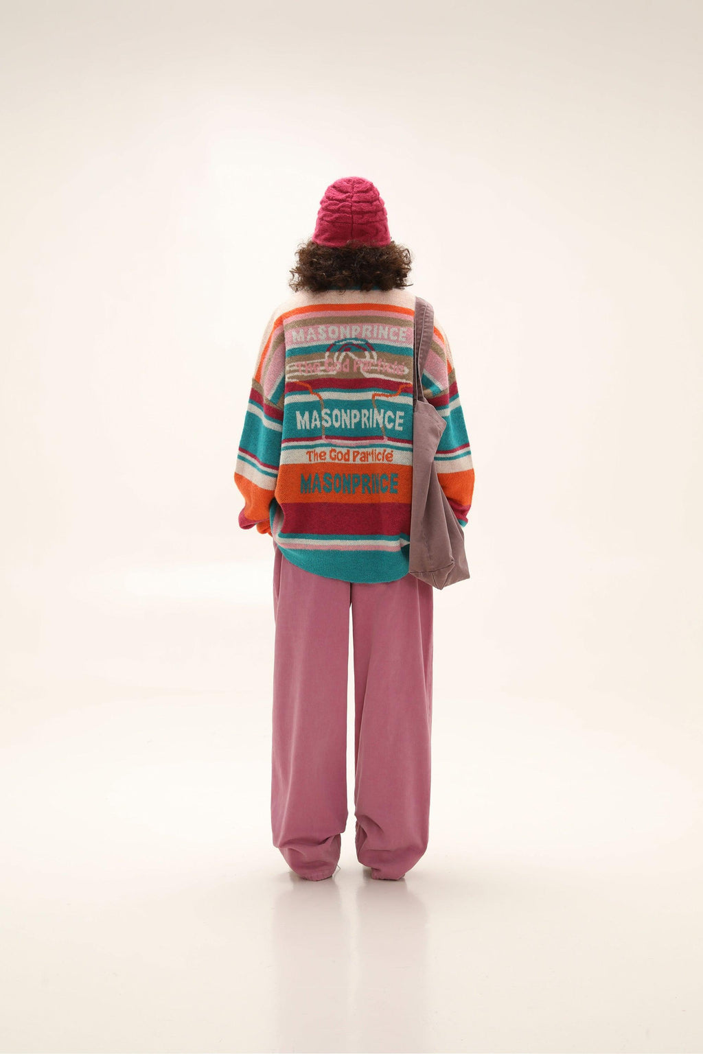 MASONPRINCE Multi Color Alpaca Knit Sweater