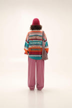 MASONPRINCE Multi Color Alpaca Knit Sweater