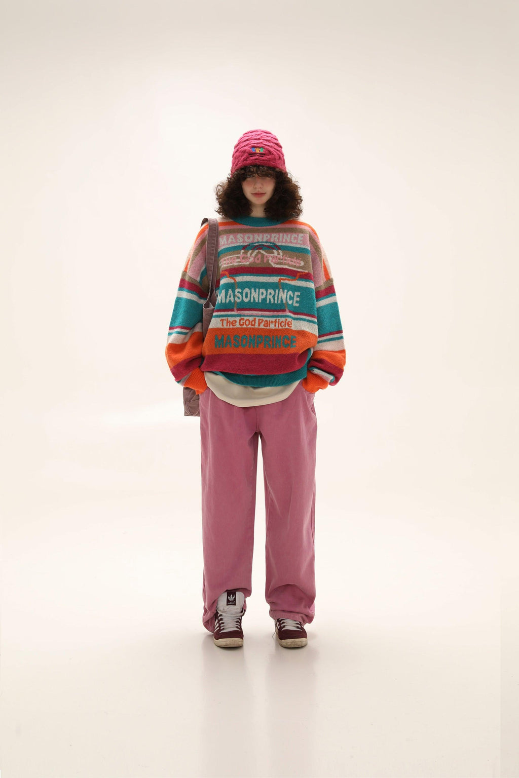 MASONPRINCE Multi Color Alpaca Knit Sweater