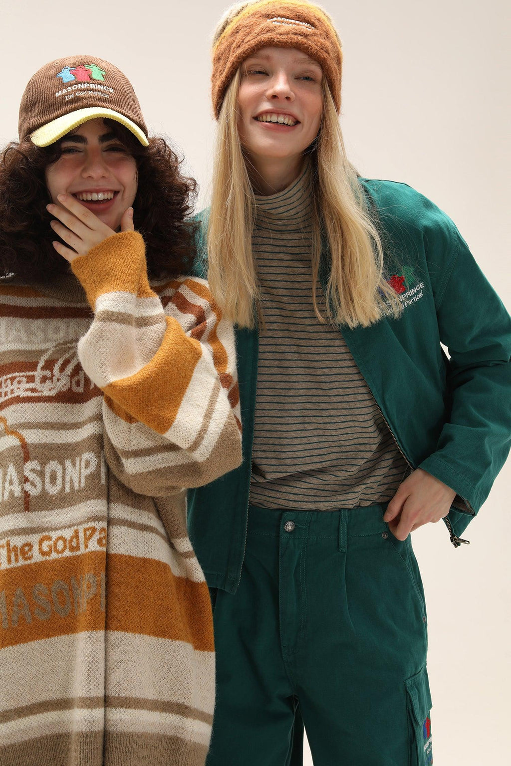 MASONPRINCE Multi Color Alpaca Knit Sweater