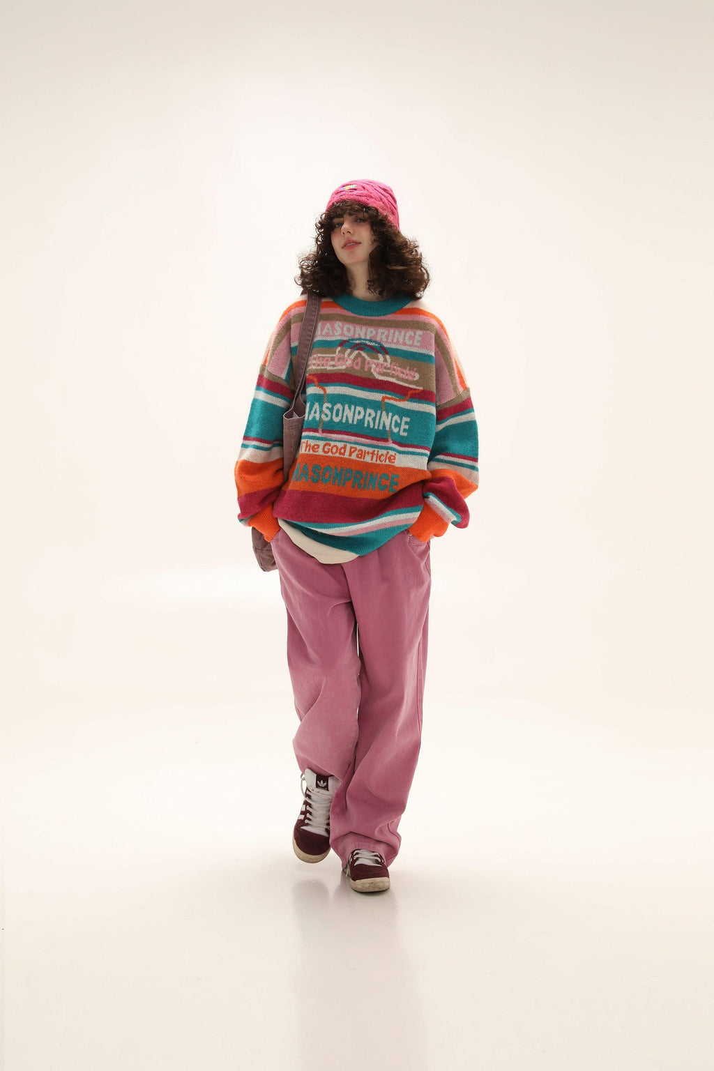 MASONPRINCE Multi Color Alpaca Knit Sweater