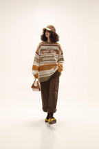 MASONPRINCE Multi Color Alpaca Knit Sweater
