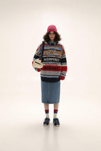 MASONPRINCE Multi Color Alpaca Knit Sweater