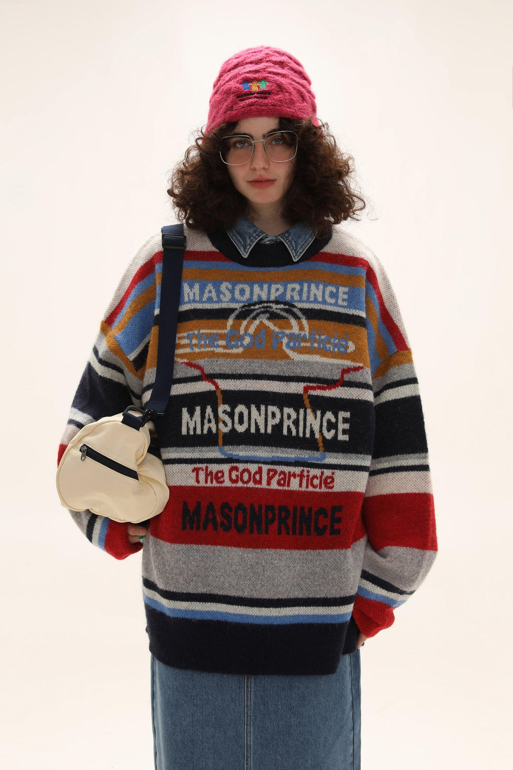 MASONPRINCE Multi Color Alpaca Knit Sweater