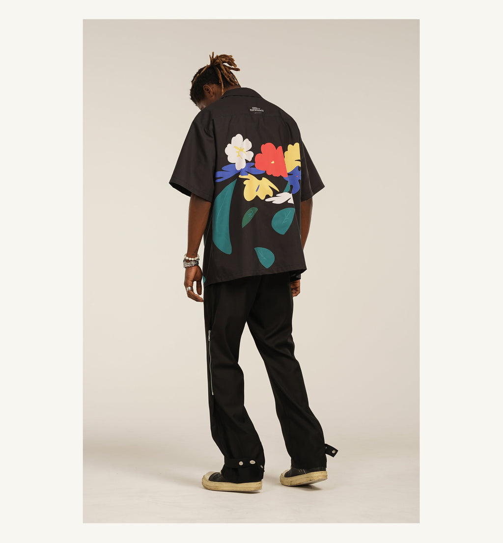 EMPTY REFERENCE "Inflorescence" Button-Up Shirt