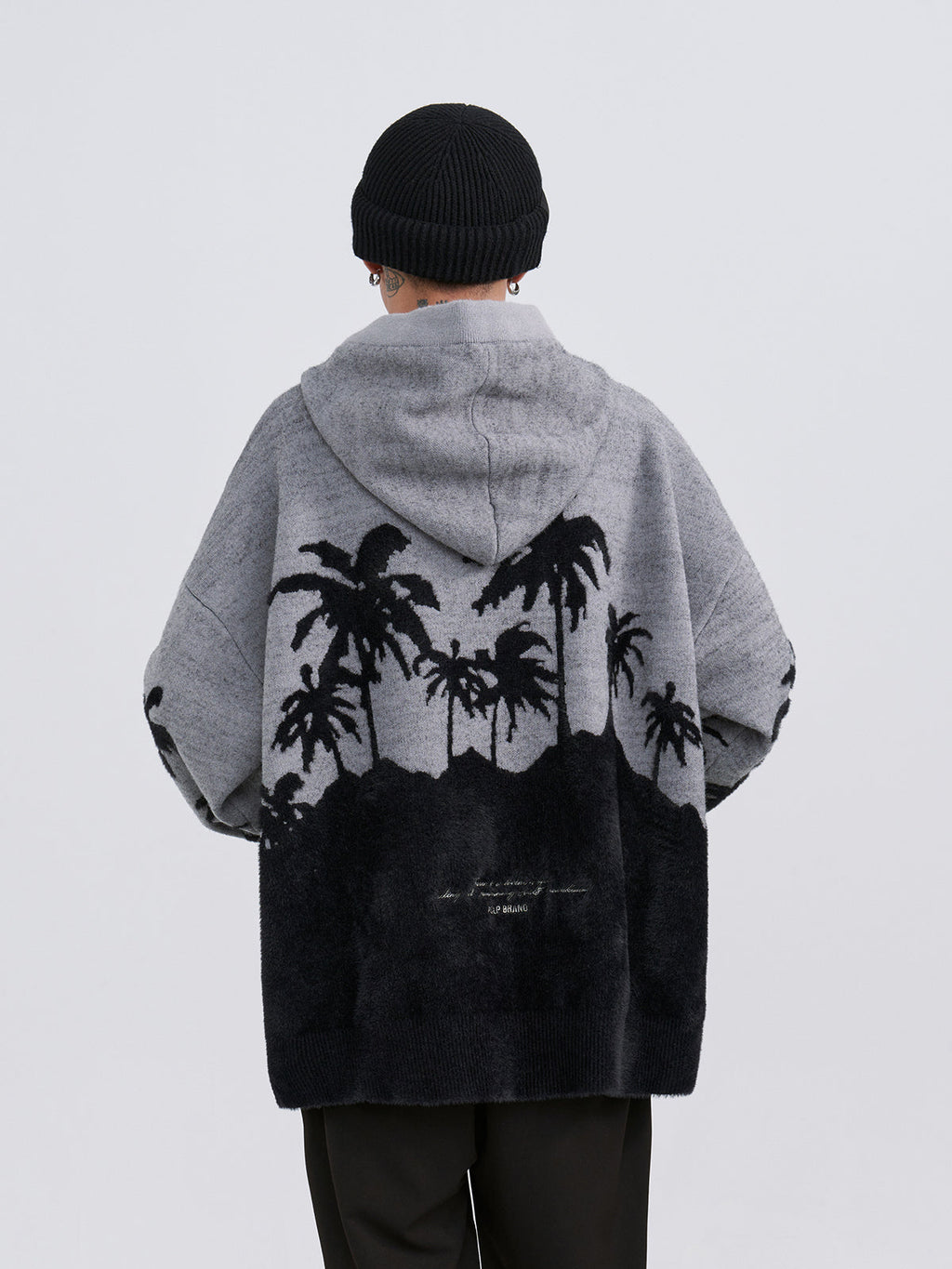 PCLP "King Palm" Knit Hoodie