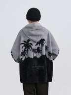 PCLP "King Palm" Knit Hoodie