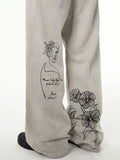 MADWITCH Script "Muse" Denim Jeans