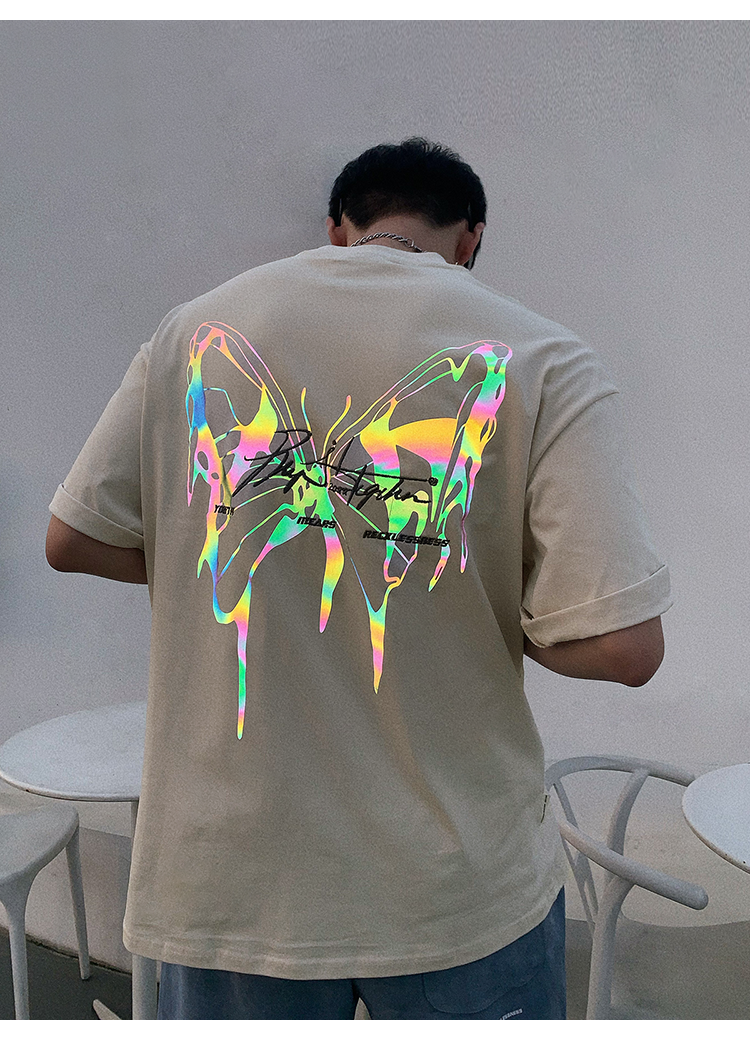 BJHG 3M Reflective Butterfly Tee