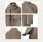 KREATE Avant-Garde Modular Wool Overcoat
