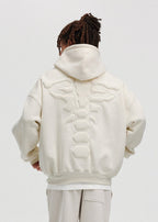 BONELESS Embossed Skeleton Hoodie