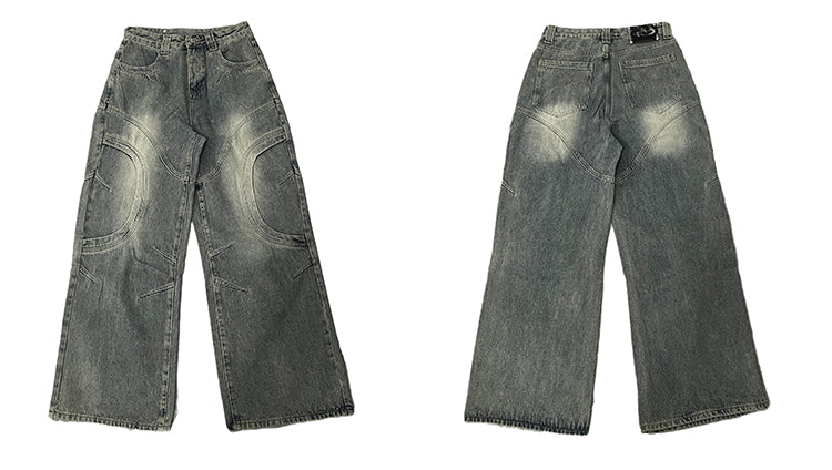 HJK Exclusive Curved Denim Jeans