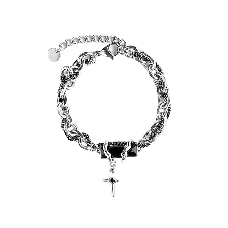 HEIMA Obsidian Thorn Bracelet