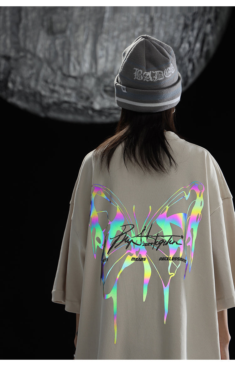 BJHG 3M Reflective Butterfly Tee