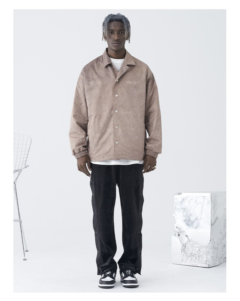 HARSH and CRUEL Painted Flowers Windbreaker Jacket