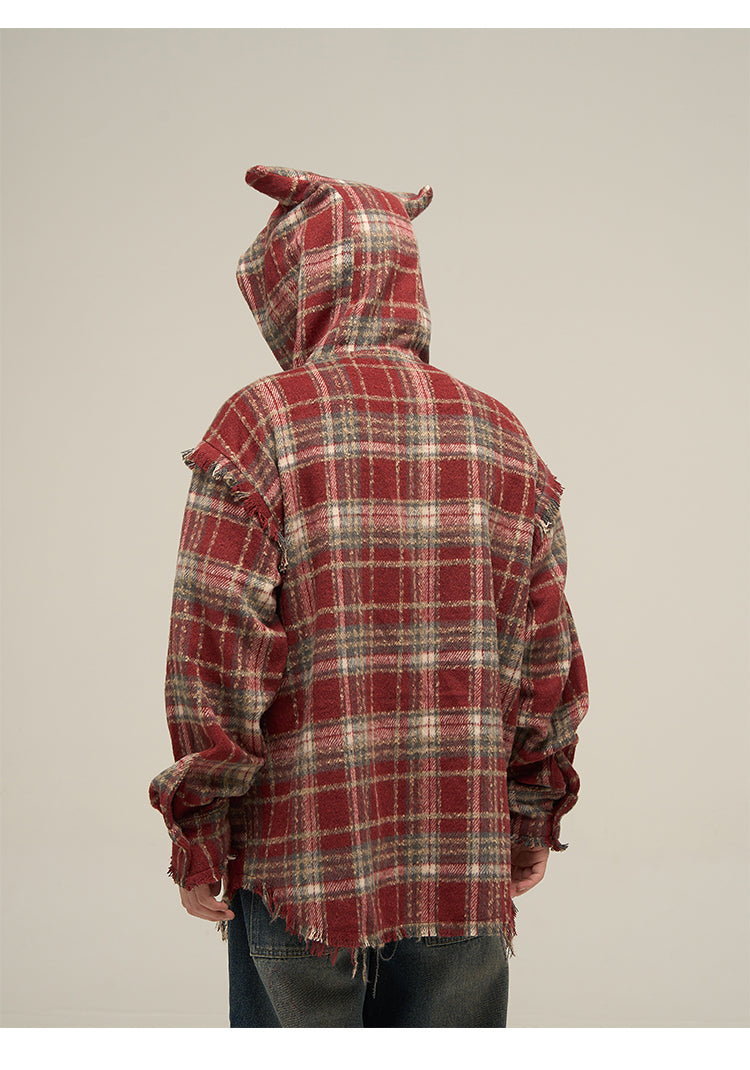 HJK Exclusive Hooded Devil Flannel